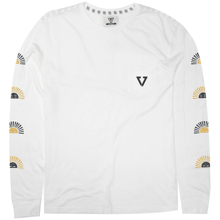 Vissla Sun Daze Long-Sleeve T-Shirt Vintage White
