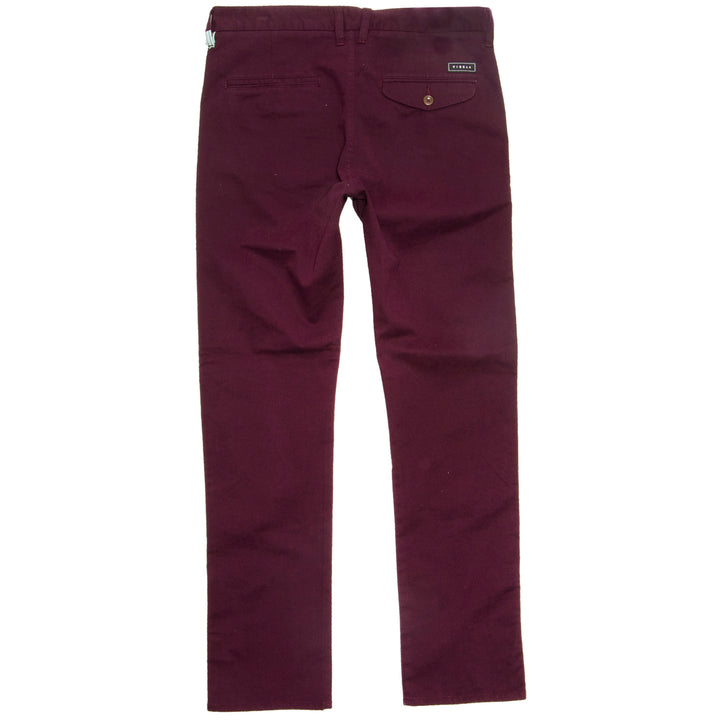 Vissla High Tider Chino Pants Burgundy