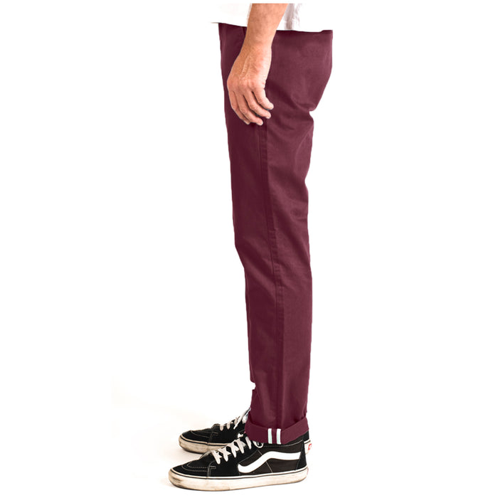Vissla High Tider Chino Pants Burgundy