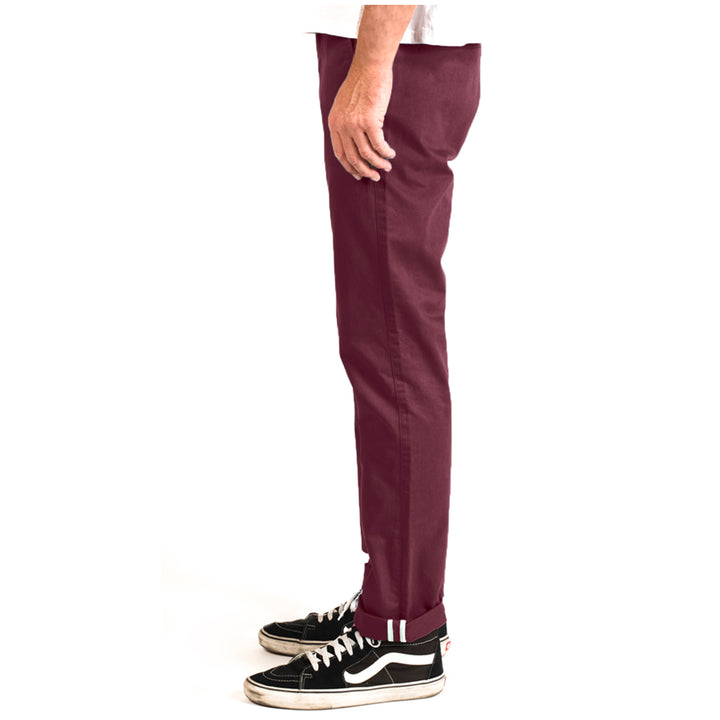 Vissla High Tider Chino Pants Burgundy