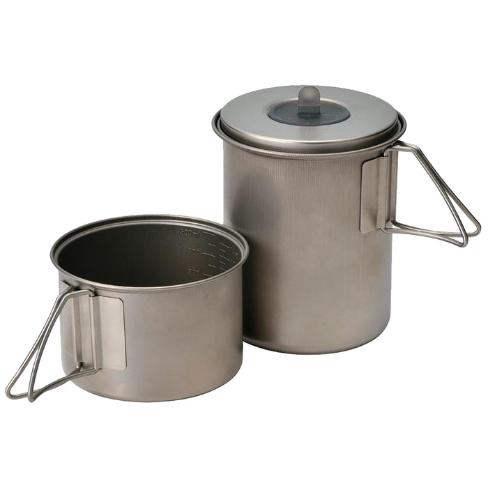 Snow Peak Titanium Mino Solo Cookset Titanium
