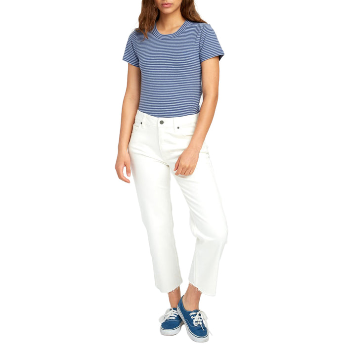 RVCA Fade Out Baby T-Shirt - Women's Indigo