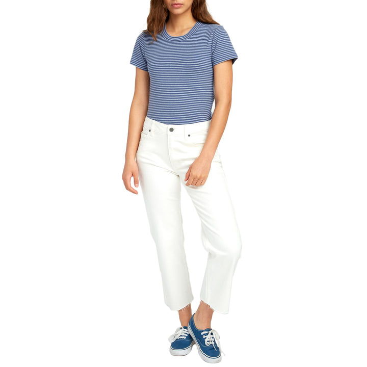 RVCA Fade Out Baby T-Shirt - Women's Indigo