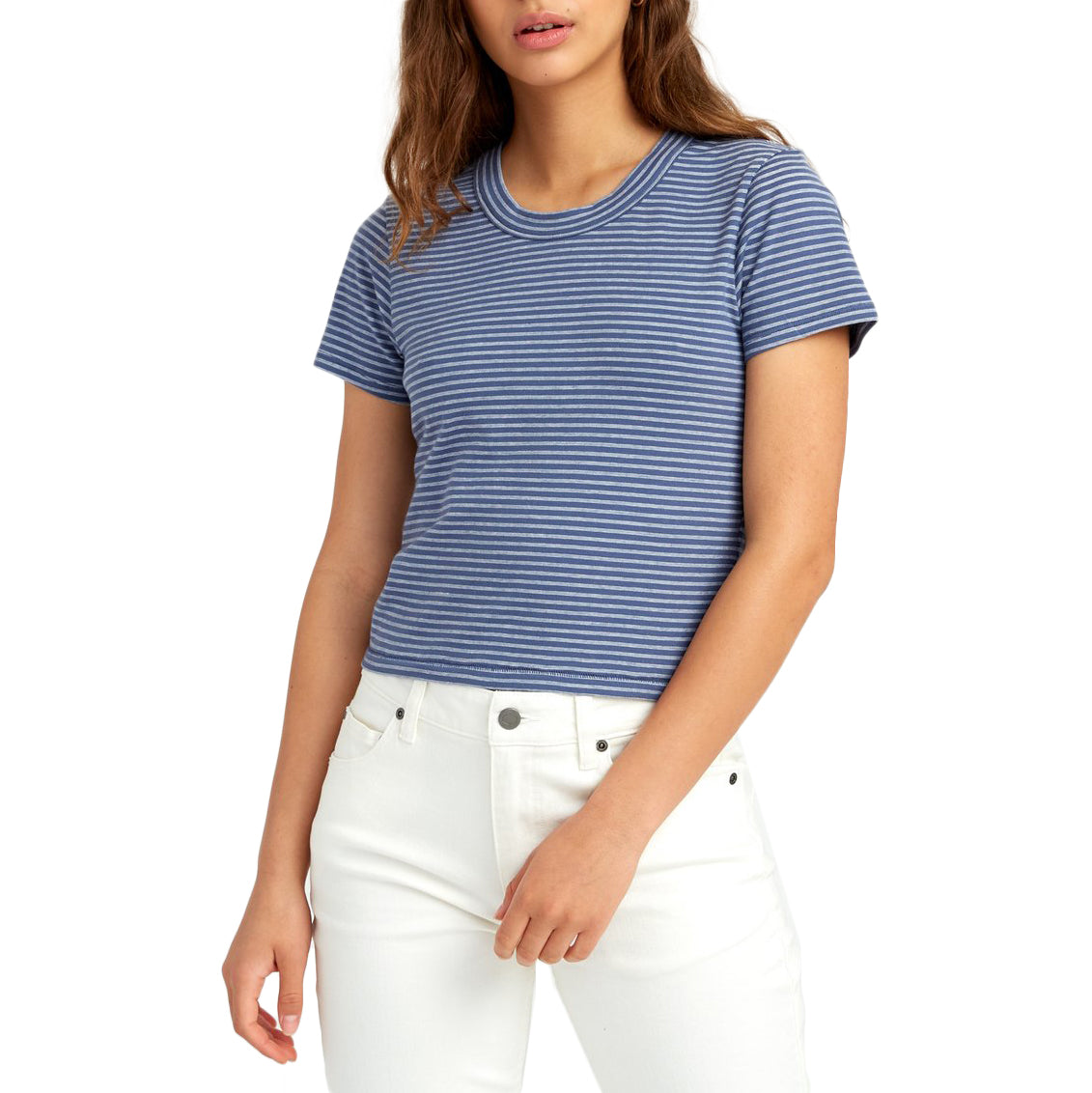 RVCA Fade Out Baby T-Shirt - Women's Indigo