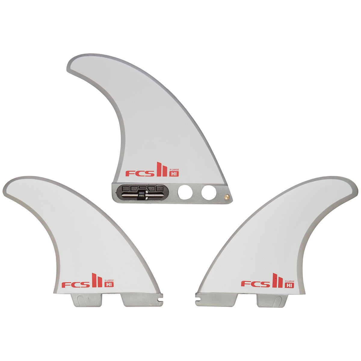FCS II Harley LB X-Large Tri Fin Set Cool Grey