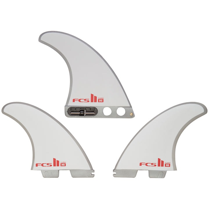 FCS II Harley LB X-Large Tri Fin Set Cool Grey
