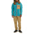 Burton Hearth Full-Zip Fleece Green-Blue Slate / Kelp