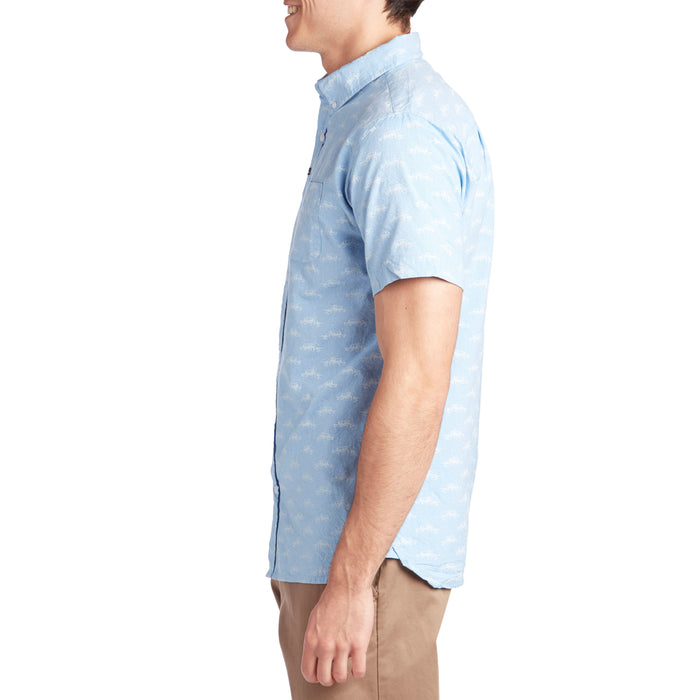 Imperial Motion Triumph Short-Sleeve Shirt Light Blue