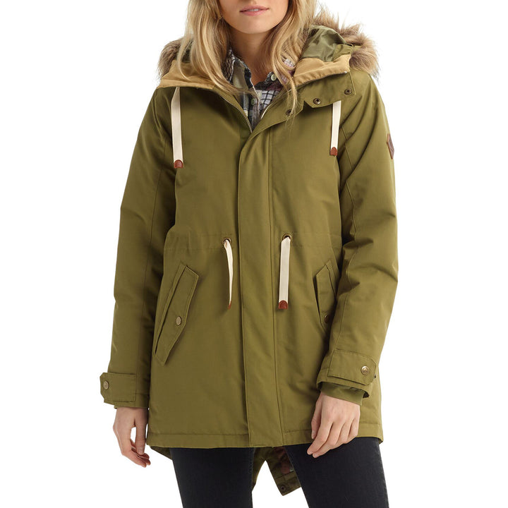 Burton Saxton Parka - Women's Martini Olive