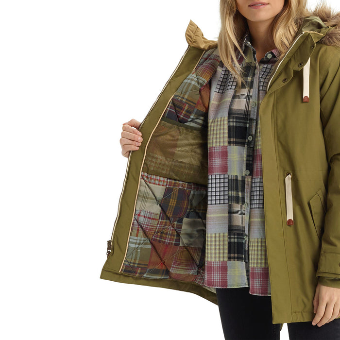 Burton Saxton Parka - Women's Martini Olive