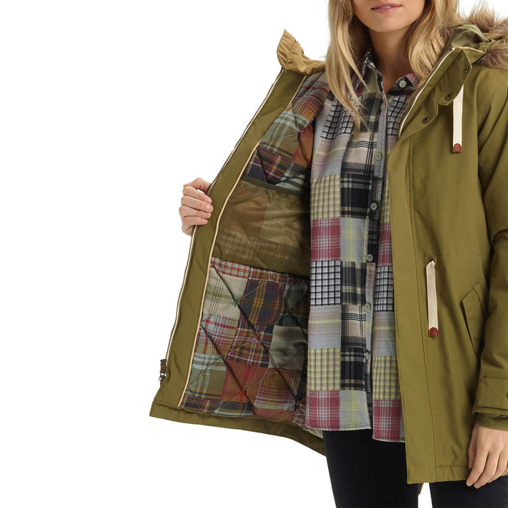 Burton Saxton Parka - Women's Martini Olive