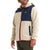 Burton Hearth Full-Zip Hooded Fleece Plaza Taupe / Dress Blue