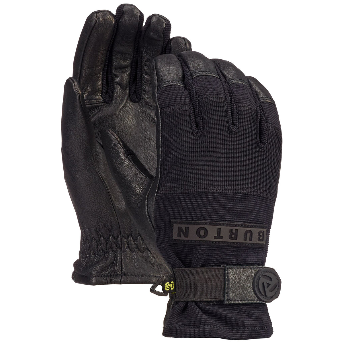 Burton Daily Leather Gloves True Black