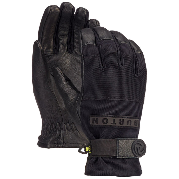 Burton Daily Leather Gloves True Black