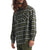 Burton Brighton Tech Flannel Martini Olive Plaid