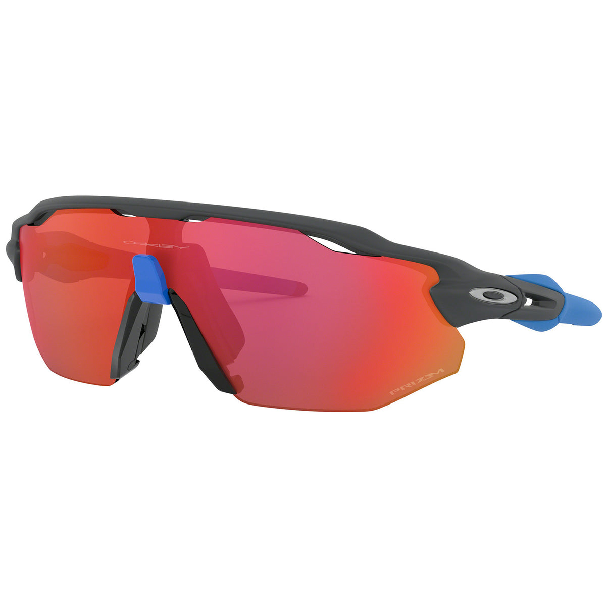 Oakley Radar EV Advancer Sunglasses Matte Carbon/Prizm Trail Torch