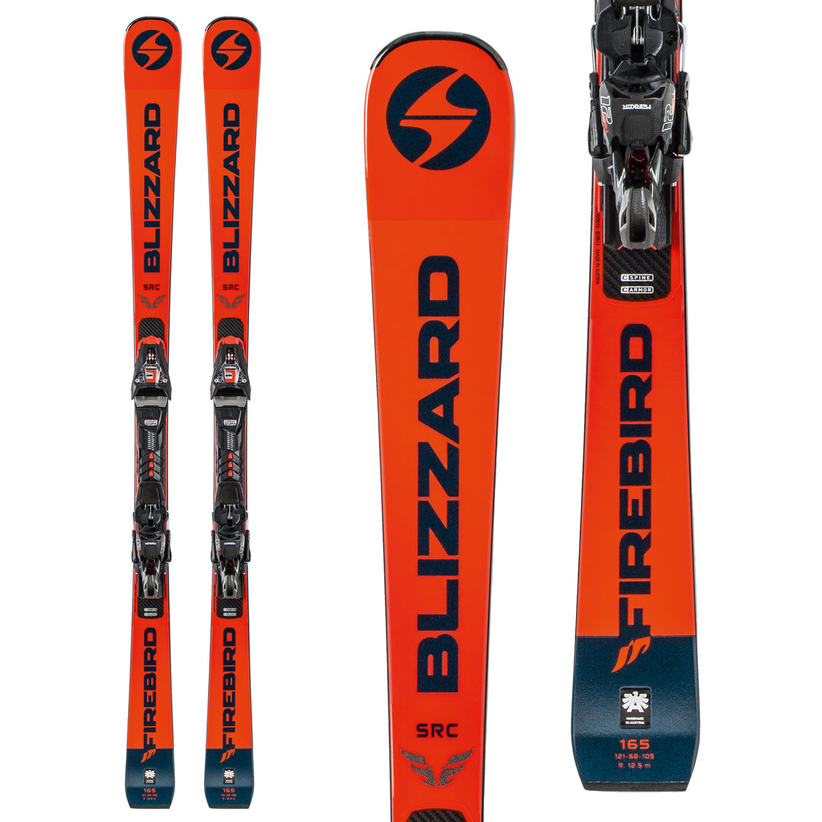Blizzard Firebird SRC Skis + X-Cell 12 Bindings 2020