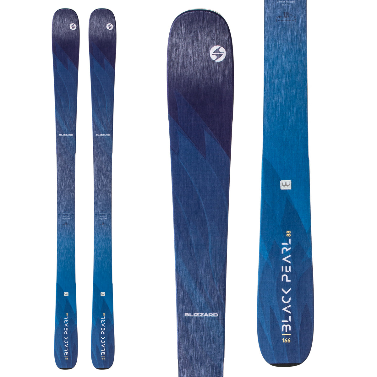 Blizzard Black Pearl 88 Skis - Women's 2020