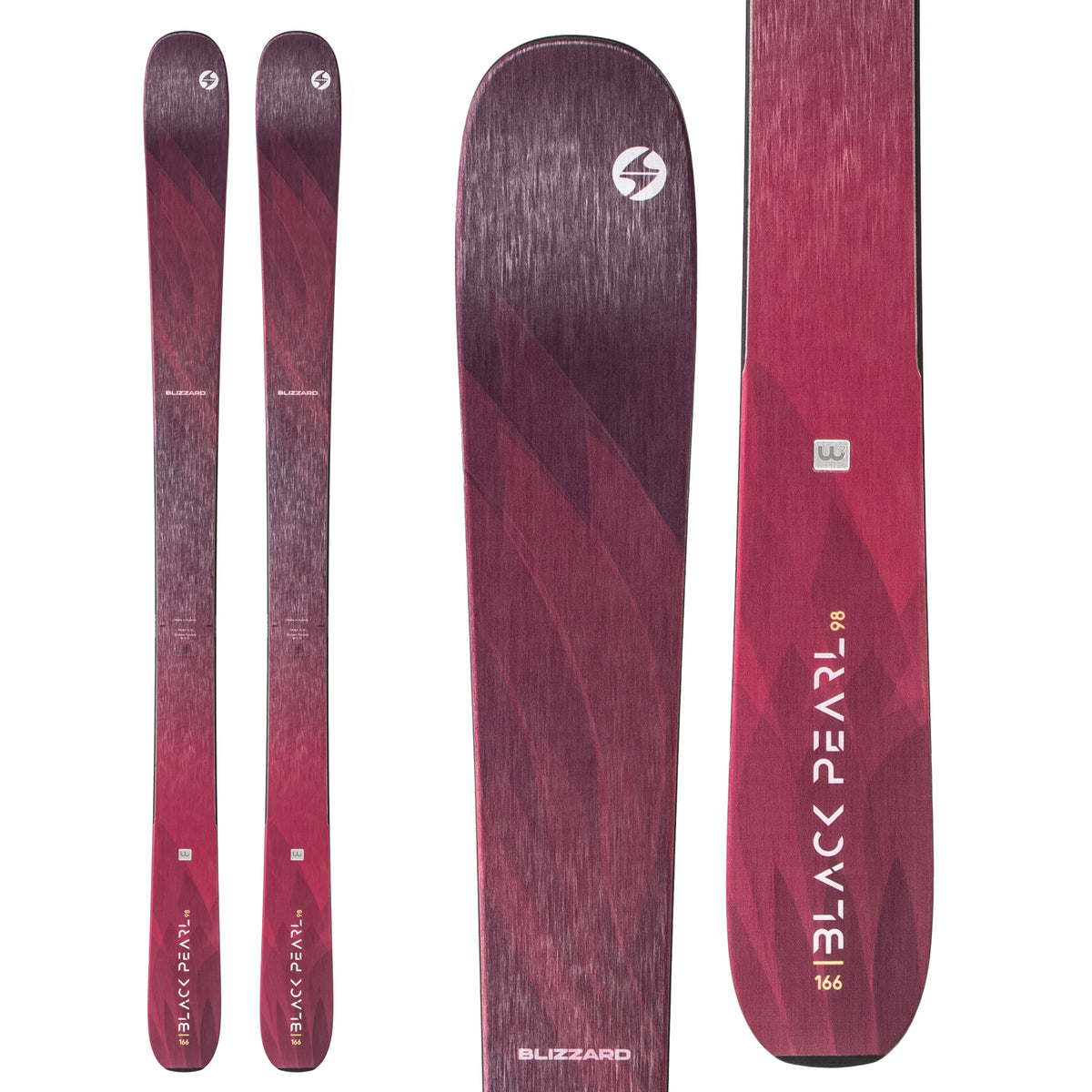Blizzard Black Pearl 98 Skis - Women's 2020