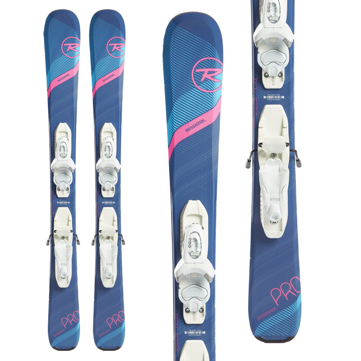 Rossignol Experience W Pro Skis + Kid X-4 Bindings - Little Girls' 2019