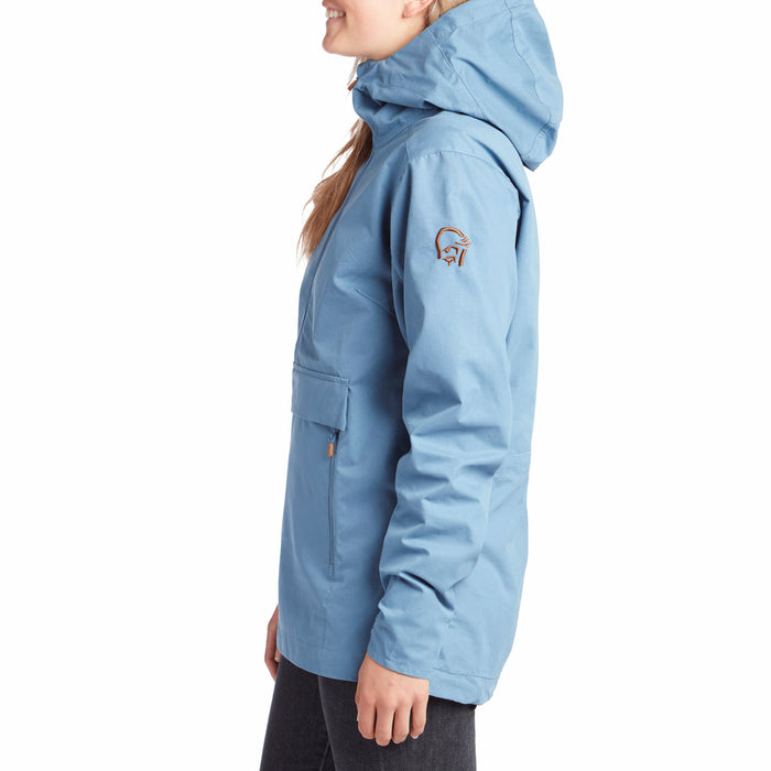 Norrona Svalbard Cotton Anorak - Women's Coronet Blue