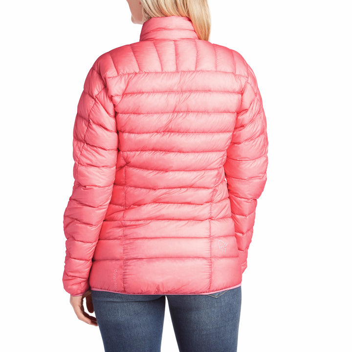 Norrona Bitihorn Superlight Down900 Jacket - Women's Geranium Pink