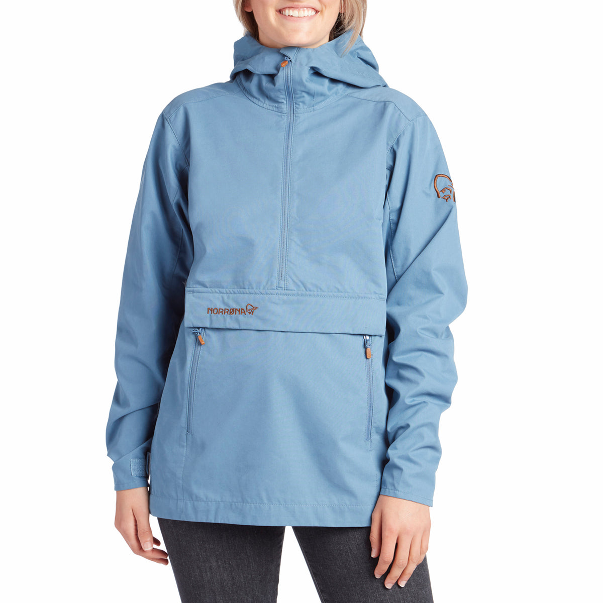 Norrona Svalbard Cotton Anorak - Women's Coronet Blue