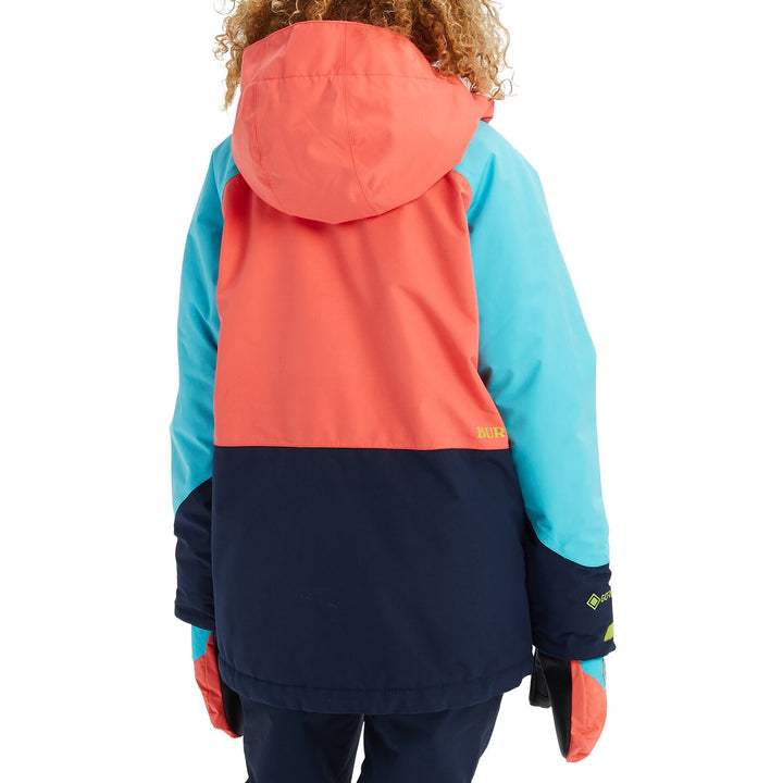 Burton GORE-TEX Stark Jacket - Kids' Blue Curacao/Dress Blue/Georgia Peach