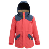 Burton Shortleaf Parka - Girls' Georgia Peach::Georgia Peach