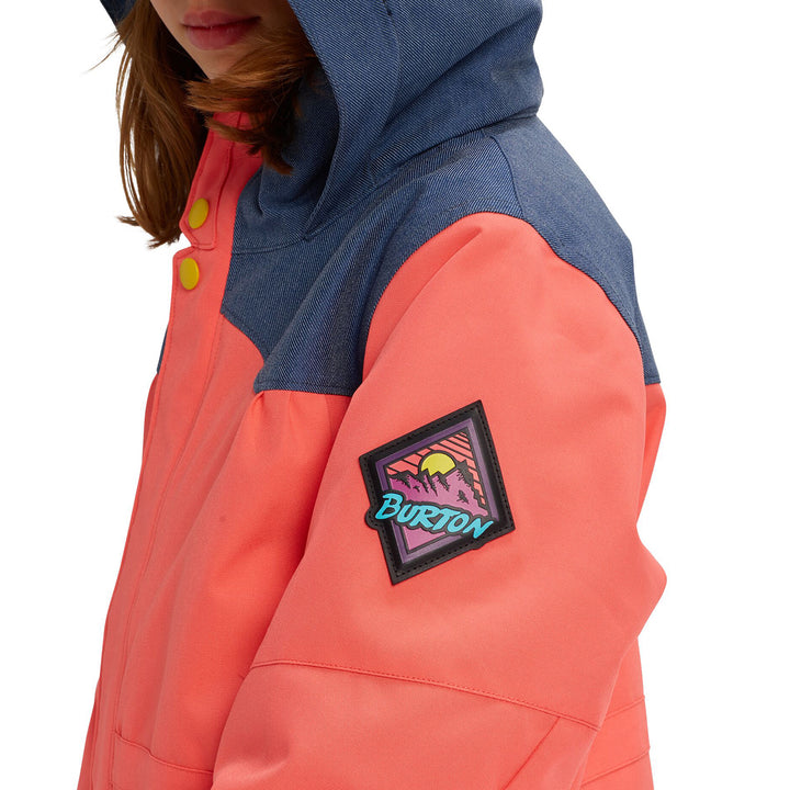 Burton Shortleaf Parka - Girls' Georgia Peach