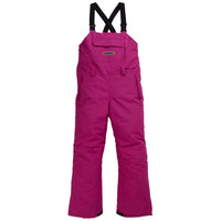 Burton Skylar Bibs - Kids' Fuchsia::Fuchsia