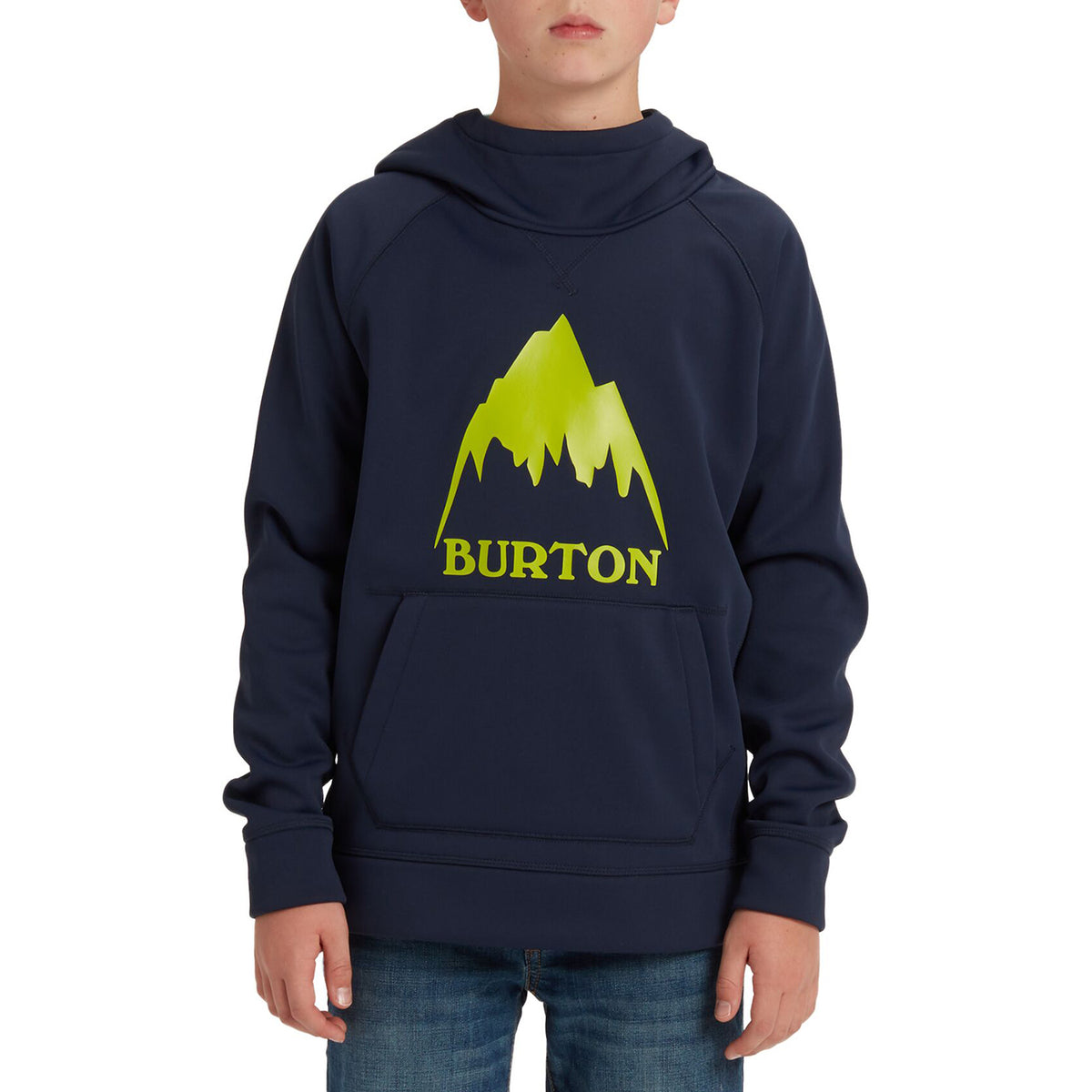 Burton Crown Bonded Pullover Hoodie - Kids' Dress Blue