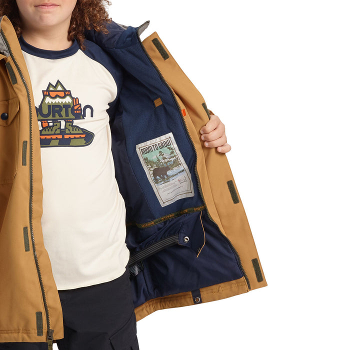 Burton Uproar Jacket - Boys' Wood Thrush