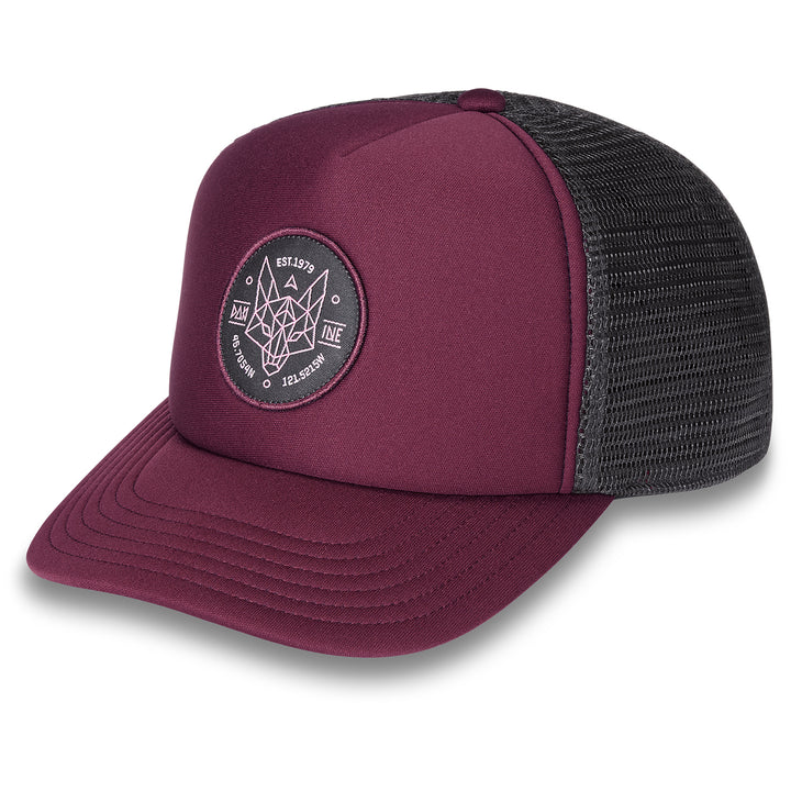 Dakine Wolf Trucker Hat - Women's Plum Shadow