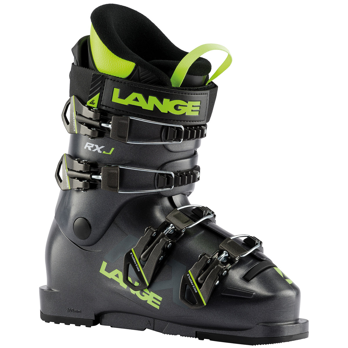 Lange RXJ Ski Boots - Boys' 2020 Anthracite/Lime