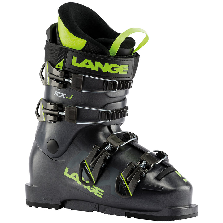 Lange RXJ Ski Boots - Boys' 2020 Anthracite/Lime