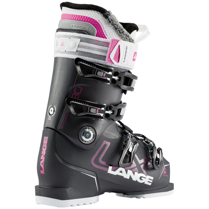 Lange LX 80 W Ski Boots - Women's 2020 Anthracite/Magenta