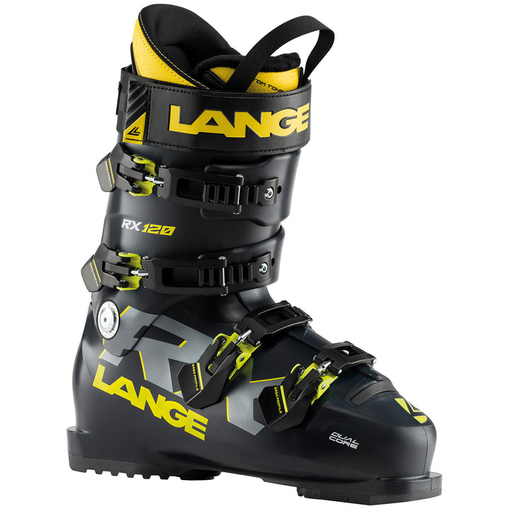 Lange RX 120 Ski Boots 2020 Black/Yellow