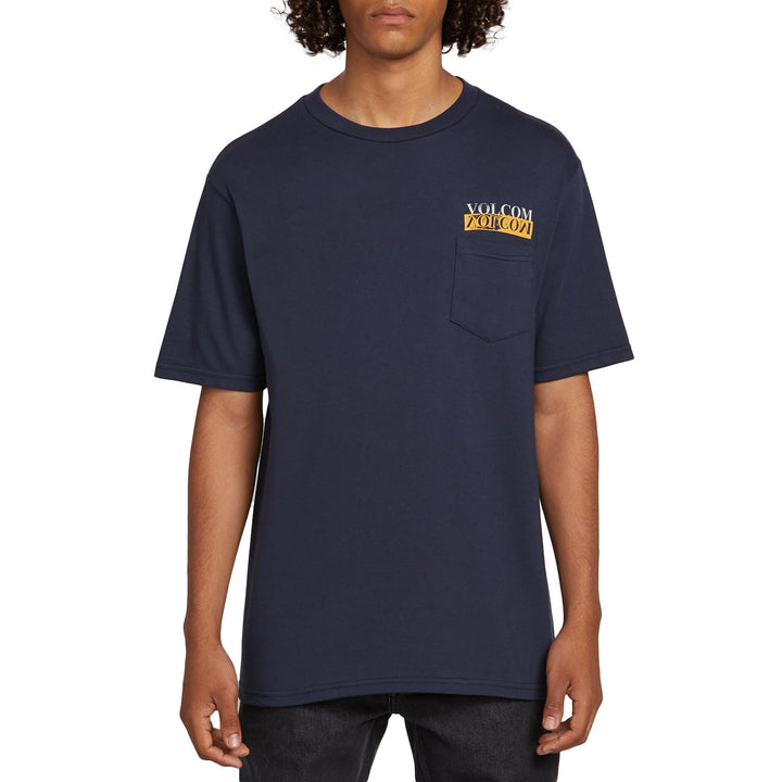 Volcom Reflection Pocket T-Shirt Navy