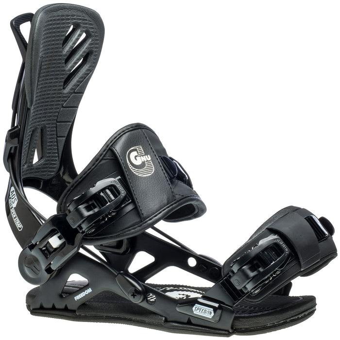 GNU Freedom Snowboard Bindings 2021 Black