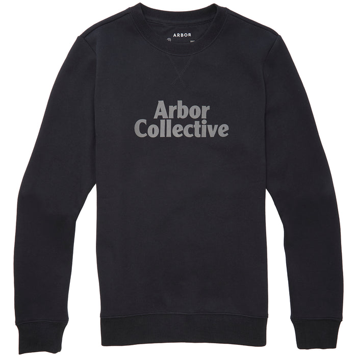 Arbor Collective Crewneck Sweatshirt Black