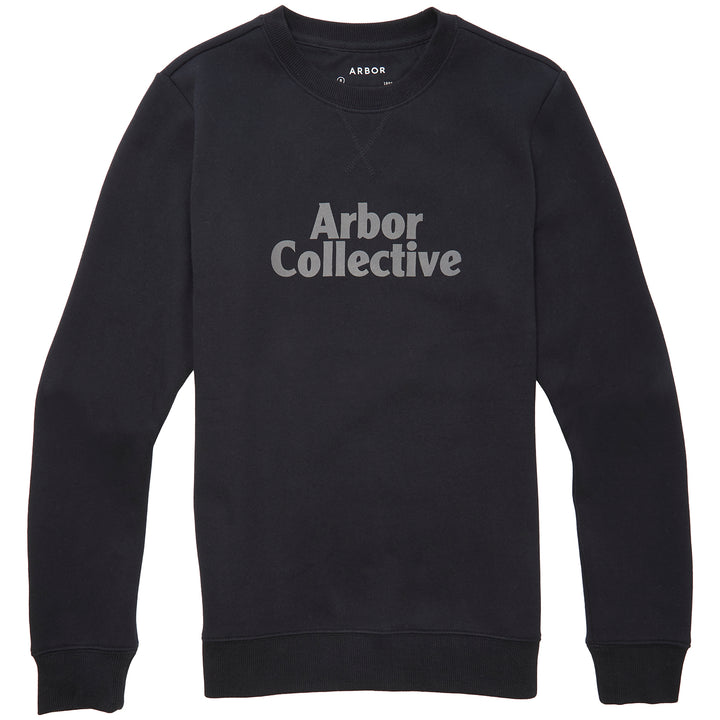 Arbor Collective Crewneck Sweatshirt Black