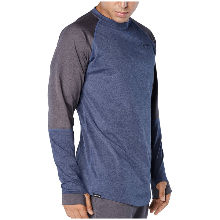 Dakine Union Mid Weight Crew Night Sky/Black Heather