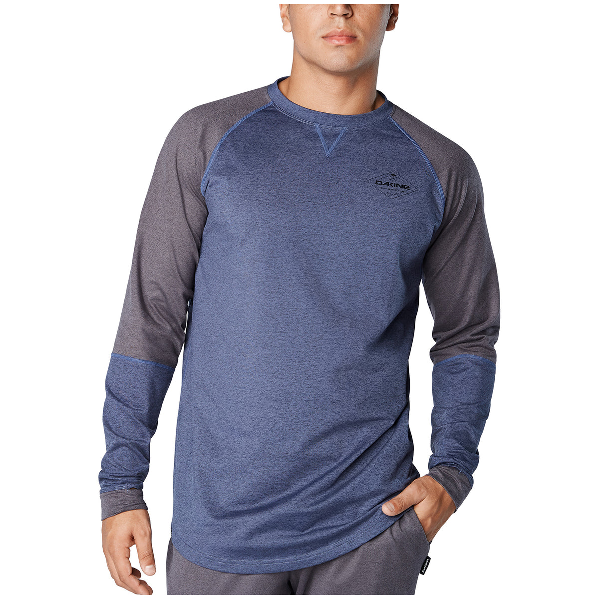 Dakine Union Mid Weight Crew Night Sky/Black Heather
