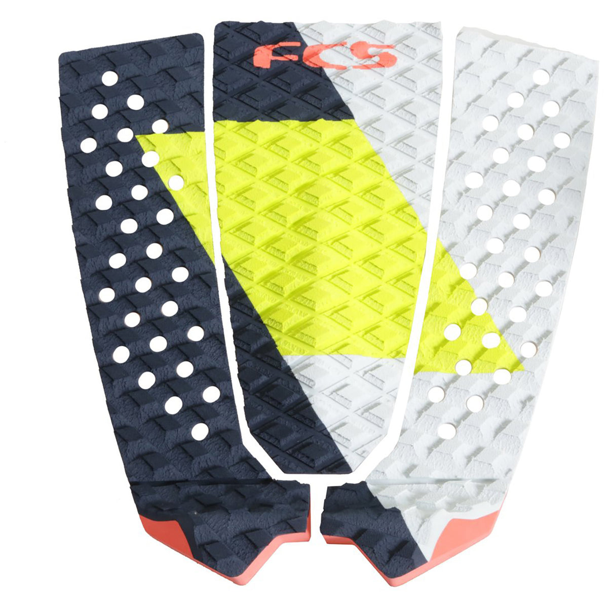 FCS Toledo Traction Pad Coal/Lime