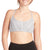 Beyond Yoga True To Stripe Bra - Women's White Heather Surf Stripe Front View