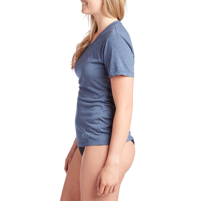 XCEL ThreadX Solid Short Sleeve Top - Women's Indigo