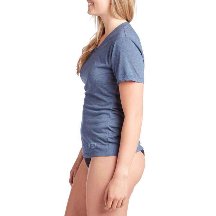 XCEL ThreadX Solid Short Sleeve Top - Women's Indigo