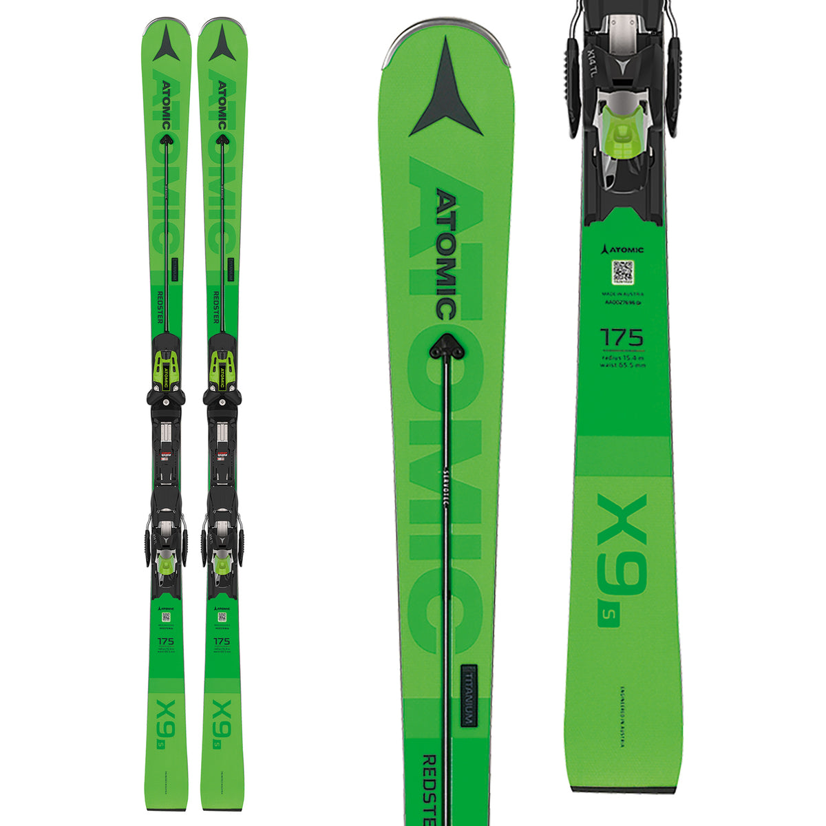 Atomic Redster X9 S Skis + X 14 TL RS GW Bindings 2020