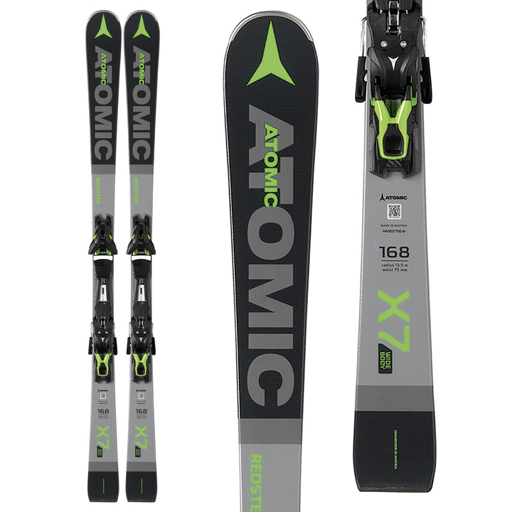 Atomic Redster X7 WB Skis + FT 12 GW Bindings 2020